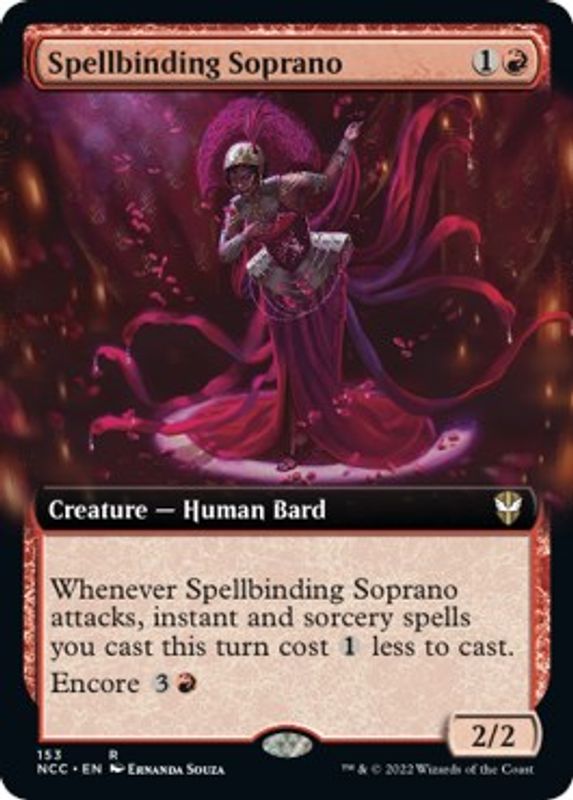 Spellbinding Soprano (Extended Art) - 153 - Rare