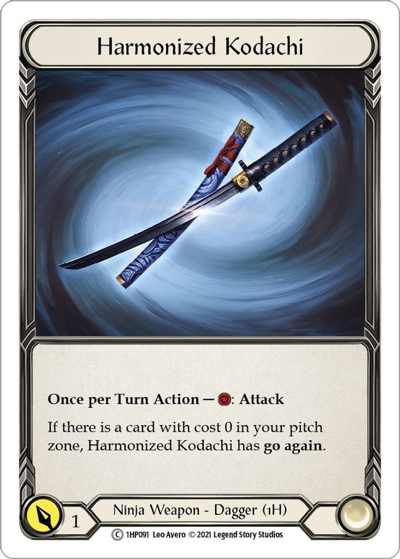 Harmonized Kodachi (1HP091) - 1HP091 - Common