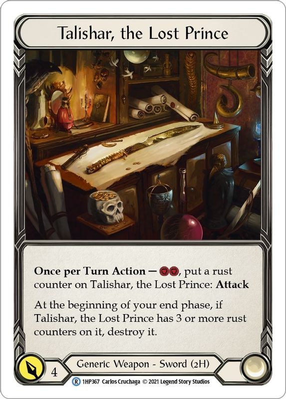 Talishar, the Lost Prince - 1HP367 - Rare