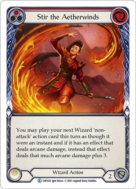 Stir the Aetherwinds (Red) - 1HP320 - Rare