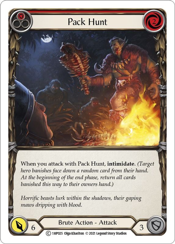 Pack Hunt (Red) - 1HP025 - Common