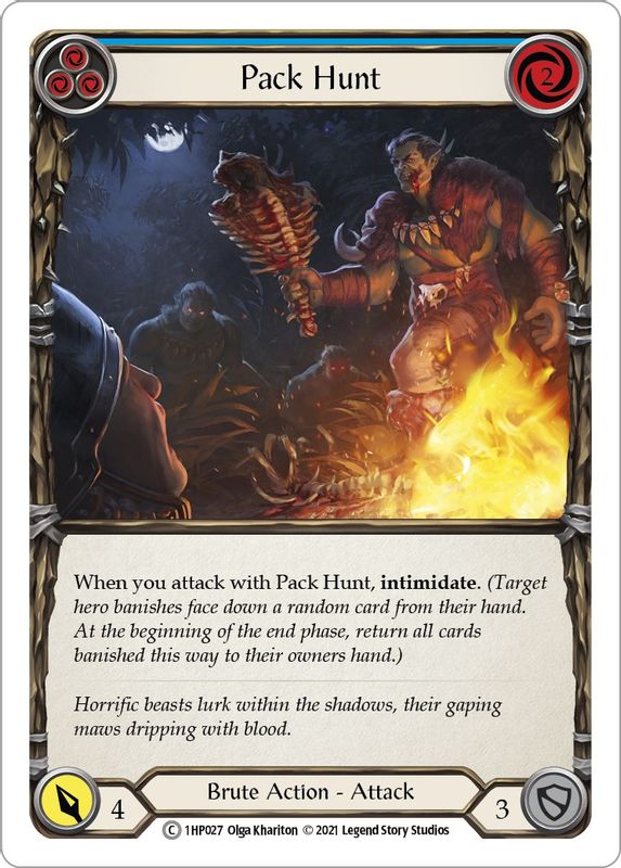 Pack Hunt (Blue) - 1HP027 - Common