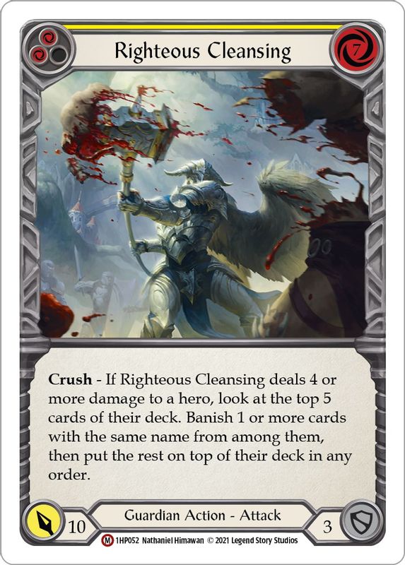 Righteous Cleansing - 1HP052 - Majestic