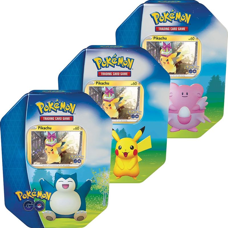 Pokemon GO Tin [Set of 3]