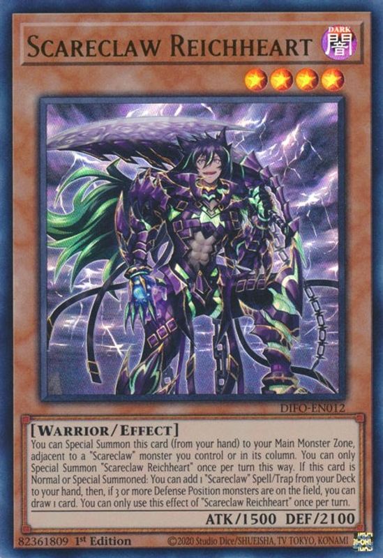 Scareclaw Reichheart - DIFO-EN012 - Ultra Rare