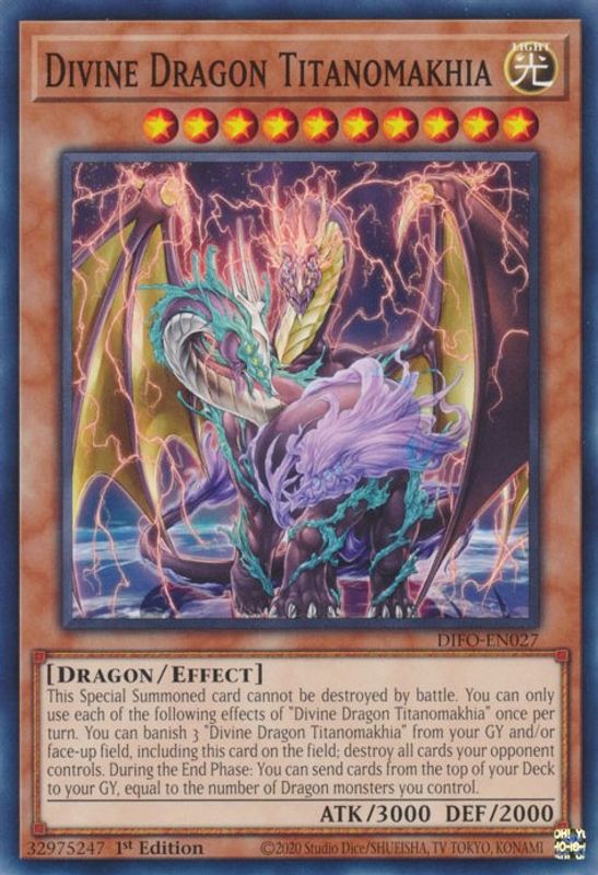 Divine Dragon Titanomakhia - DIFO-EN027 - Common