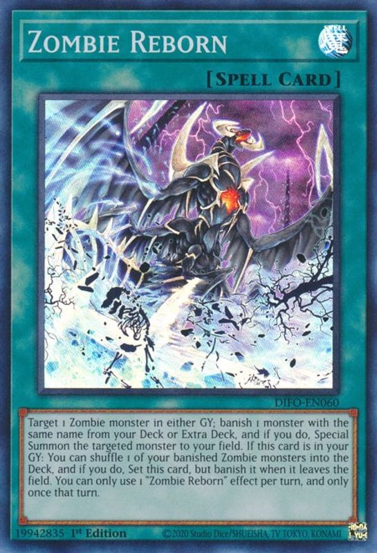 Zombie Reborn - DIFO-EN060 - Super Rare