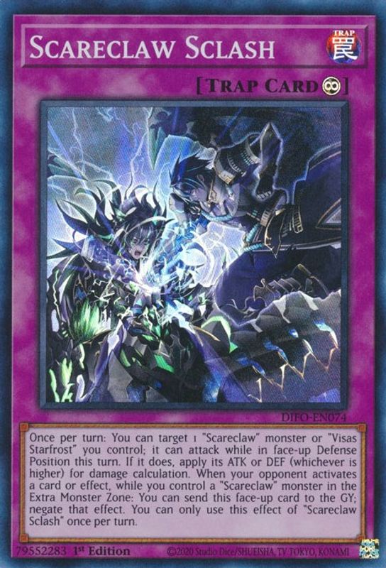 Scareclaw Sclash - DIFO-EN074 - Super Rare