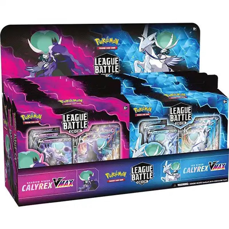 League Battle Deck Display [Shadow Rider/Ice Rider Calyrex VMAX]