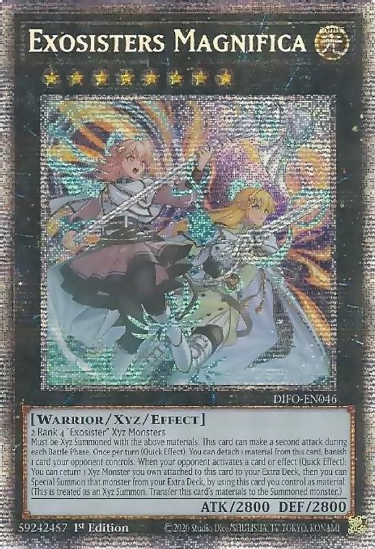 Exosisters Magnifica (Starlight Rare) - DIFO-EN046 - Starlight Rare