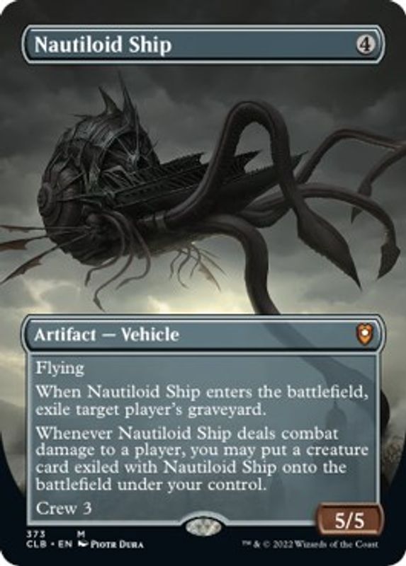 Nautiloid Ship (Borderless) - 373 - Mythic