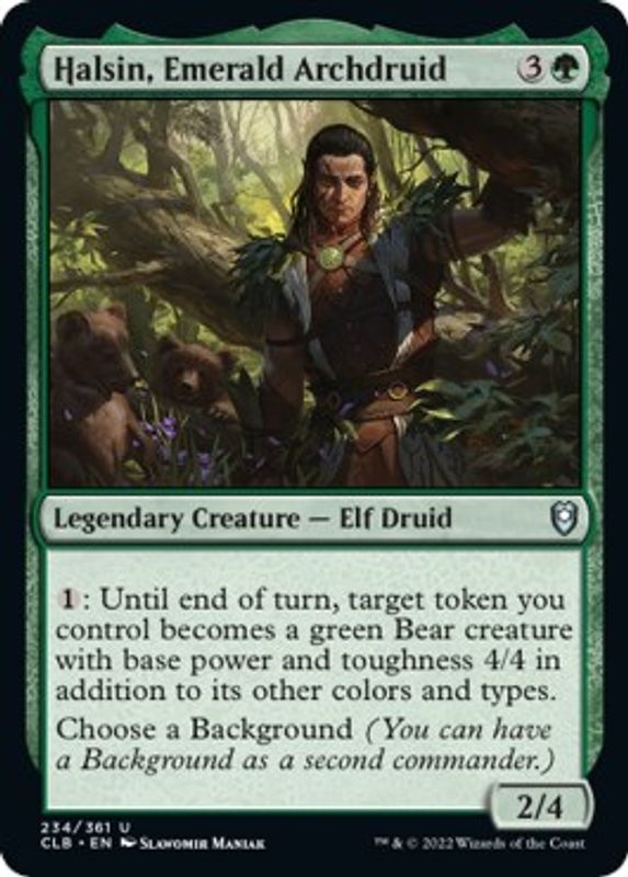 Halsin, Emerald Archdruid - 234 - Uncommon