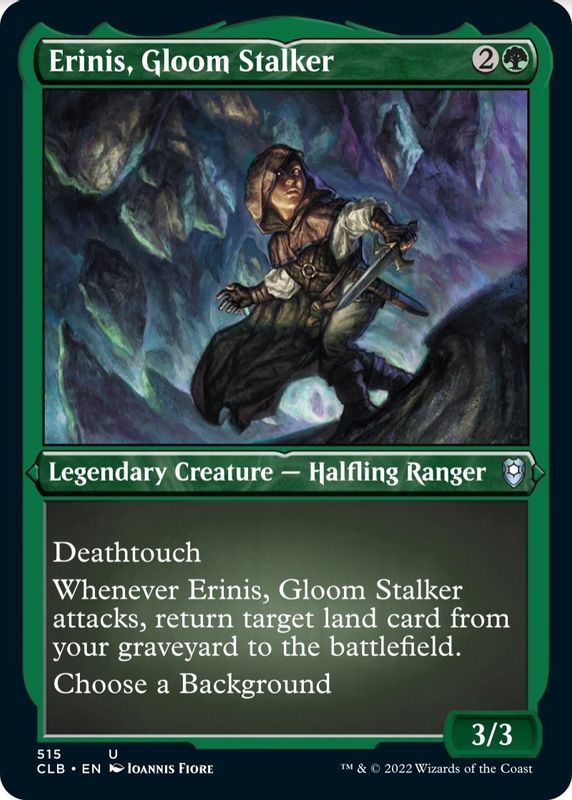 Erinis, Gloom Stalker (Foil Etched) - 515 - Uncommon