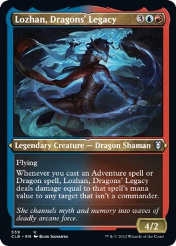 Lozhan, Dragons' Legacy (Foil Etched) - 539 - Uncommon