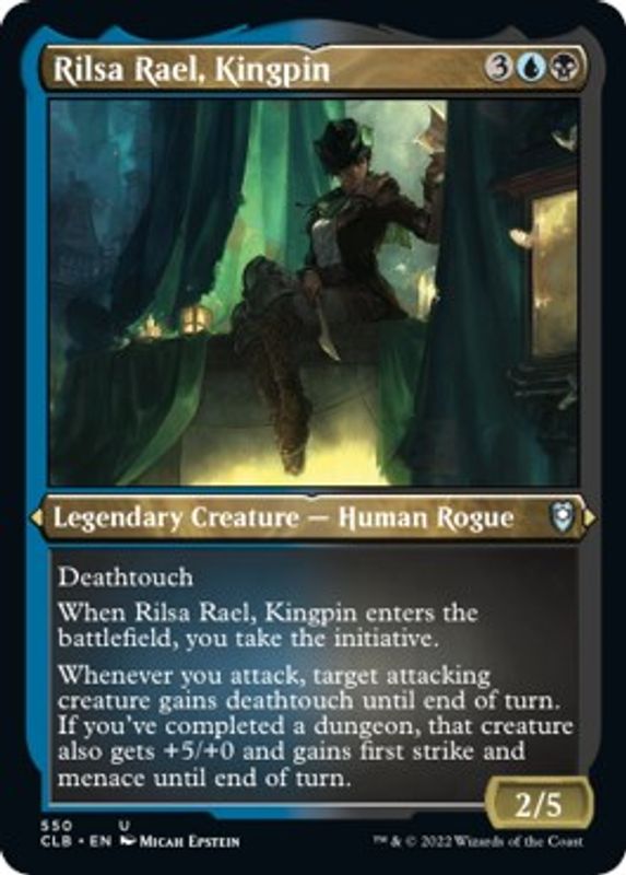 Rilsa Rael, Kingpin (Foil Etched) - 550 - Uncommon