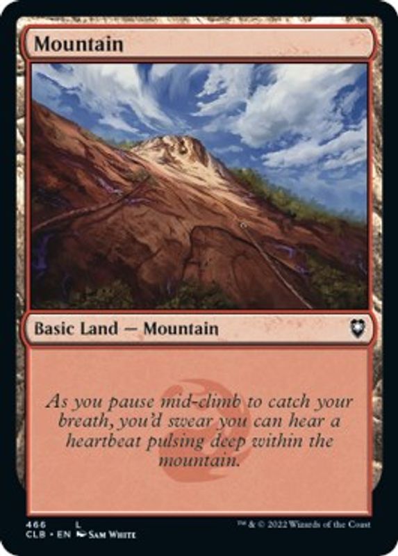 Mountain (466) - 466 - Land