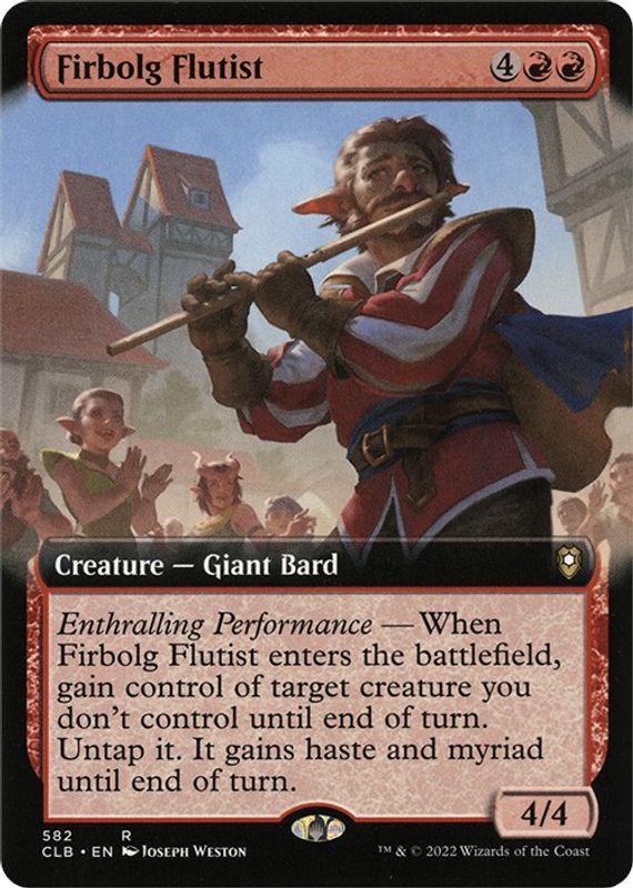 Firbolg Flutist (Extended Art) - 582 - Rare