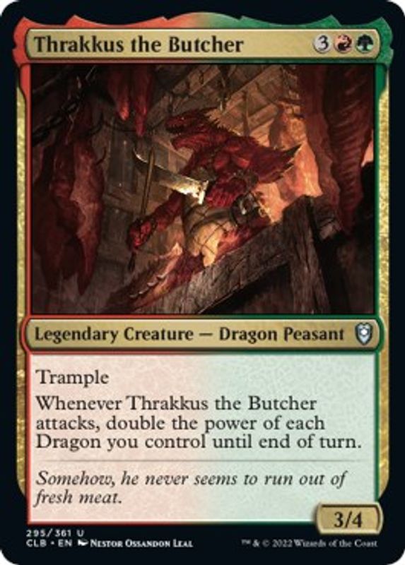 Thrakkus the Butcher - 295 - Uncommon