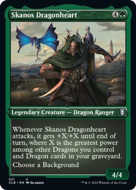 Skanos Dragonheart (Foil Etched) - 521 - Uncommon