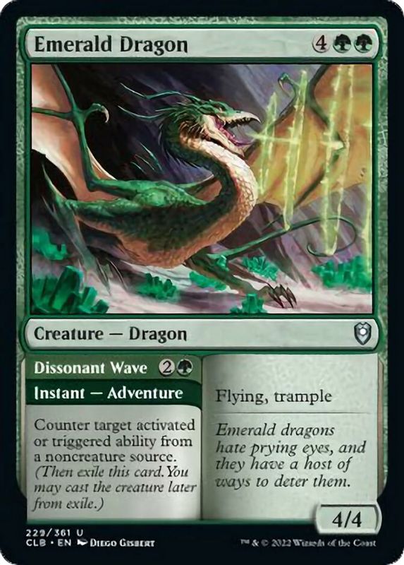 Emerald Dragon - 229 - Uncommon