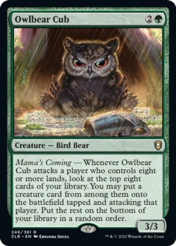 Owlbear Cub - 246 - Rare