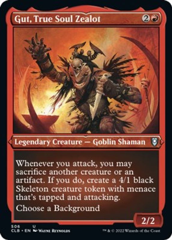 Gut, True Soul Zealot (Foil Etched) - 506 - Uncommon