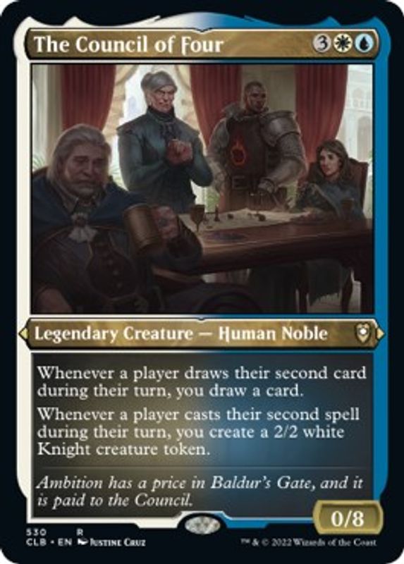 The Council of Four (Foil Etched) - 530 - Rare