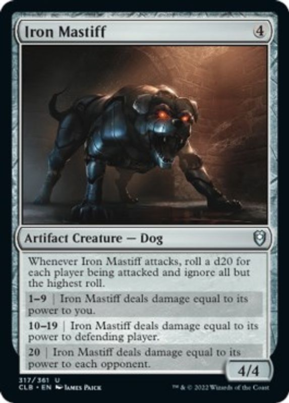 Iron Mastiff - 317 - Uncommon