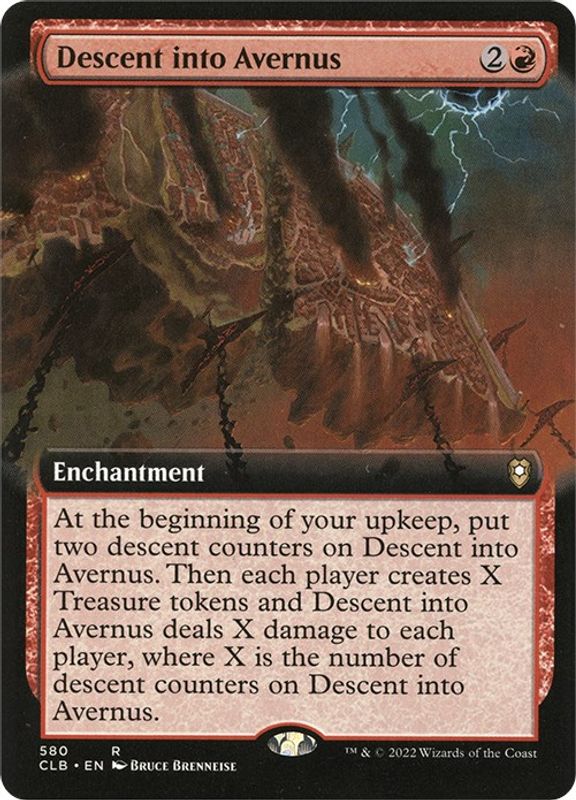 Descent into Avernus (Extended Art) - 580 - Rare