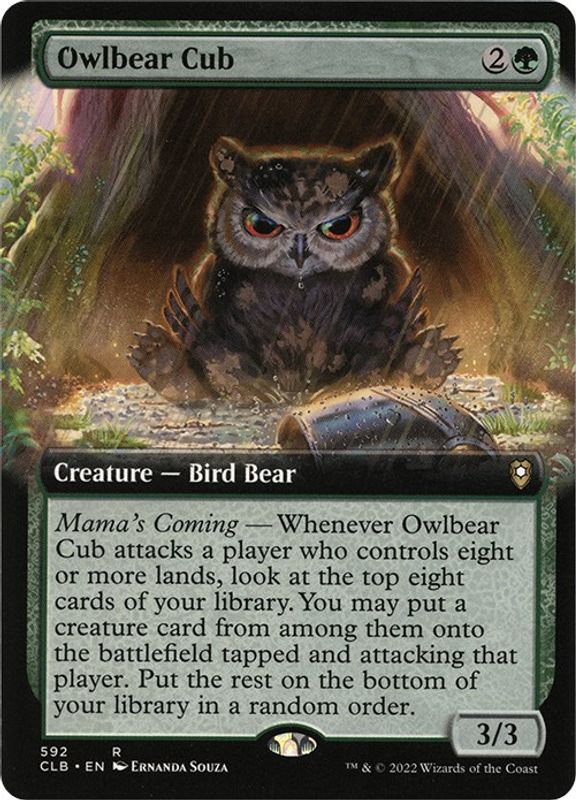 Owlbear Cub (Extended Art) - 592 - Rare