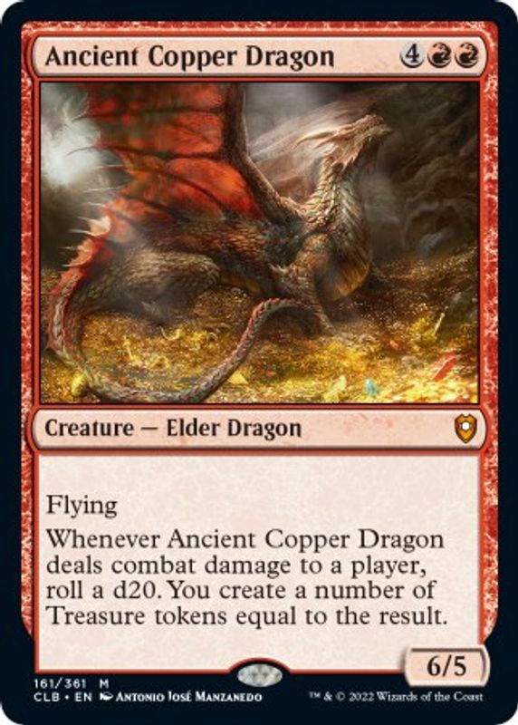 Ancient Copper Dragon - 161 - Mythic