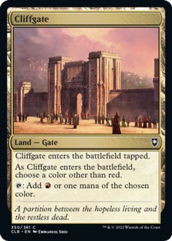 Cliffgate - 350 - Common