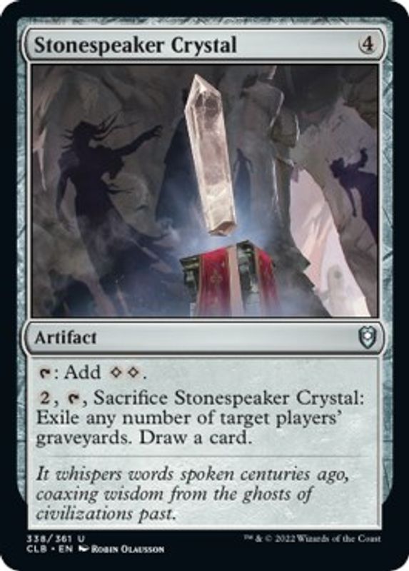 Stonespeaker Crystal - 338 - Uncommon