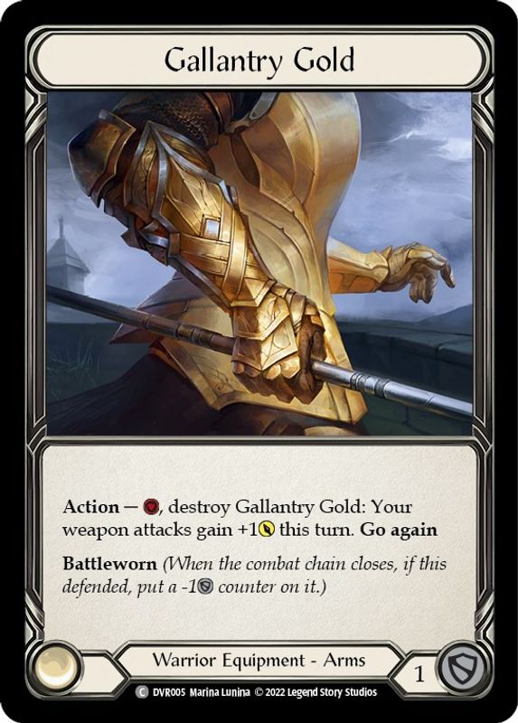 Gallantry Gold - DVR005 - Common