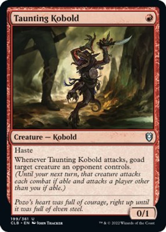 Taunting Kobold - 199 - Uncommon