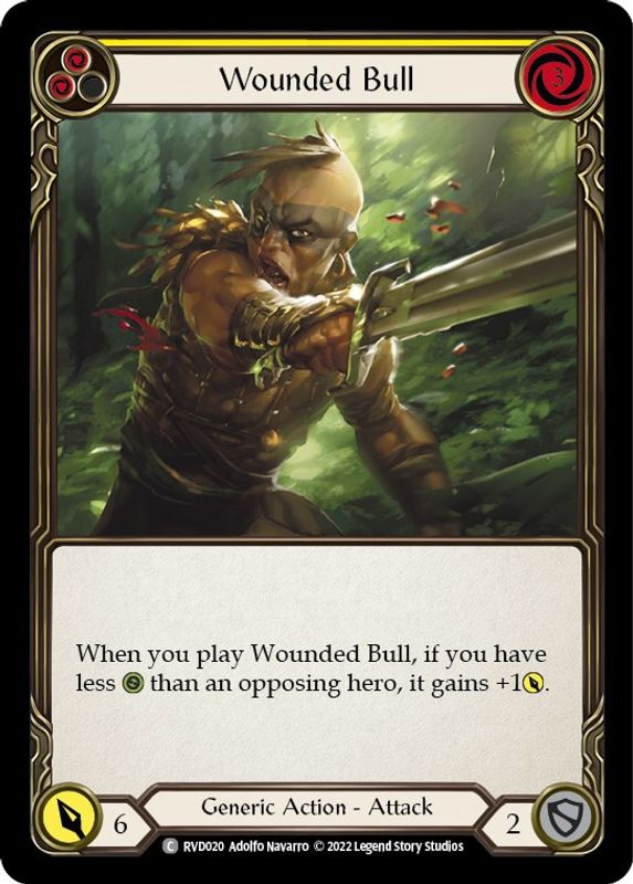 Wounded Bull - RVD020 - Common