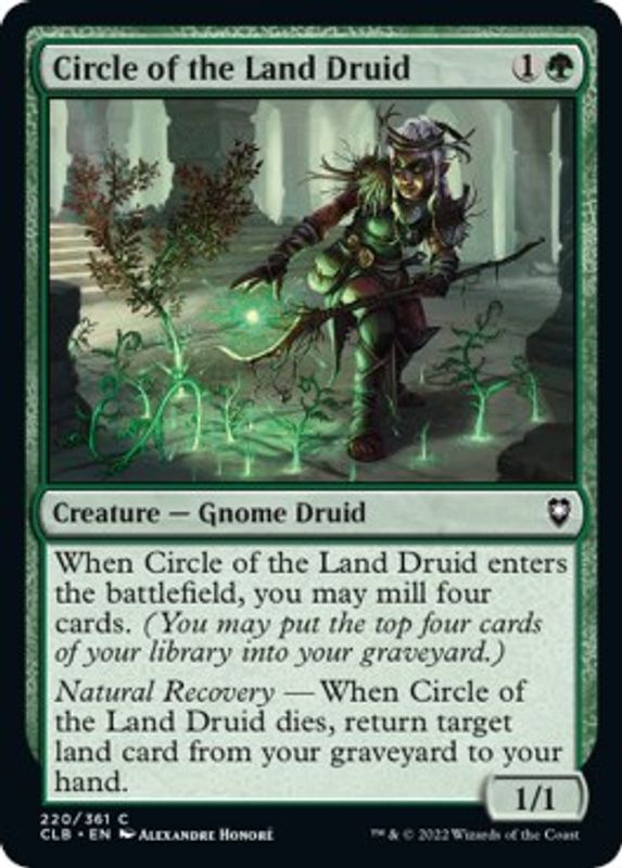 Circle of the Land Druid - 220 - Common