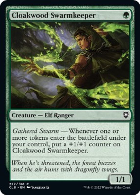 Cloakwood Swarmkeeper - 222 - Common