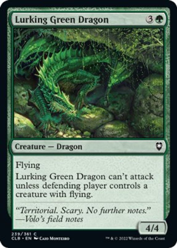 Lurking Green Dragon - 239 - Common