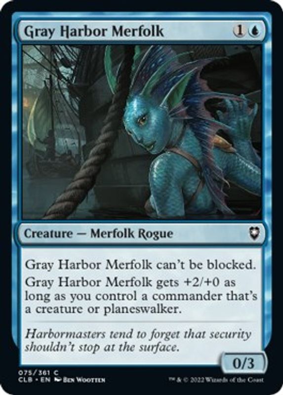 Gray Harbor Merfolk - 75 - Common