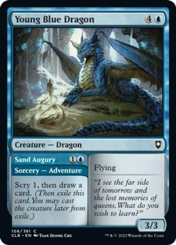 Young Blue Dragon - 106 - Common