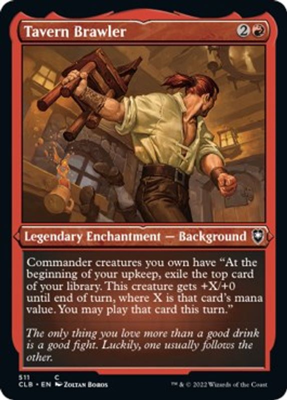 Tavern Brawler (Foil Etched) - 511 - Common