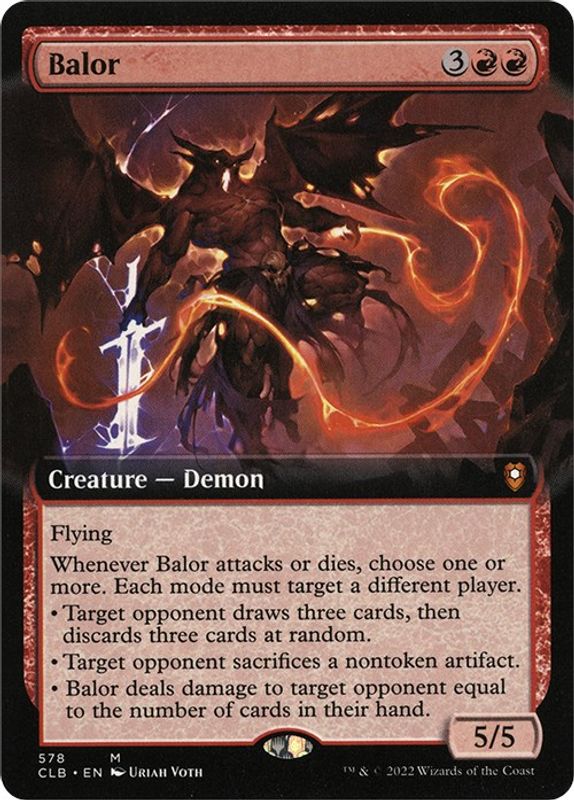 Balor (Extended Art) - 578 - Mythic