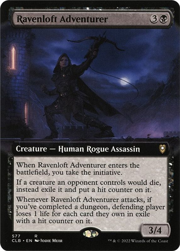 Ravenloft Adventurer (Extended Art) - 577 - Rare