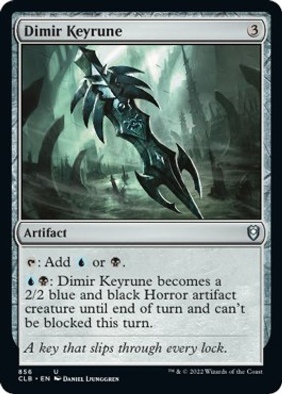 Dimir Keyrune - 856 - Uncommon