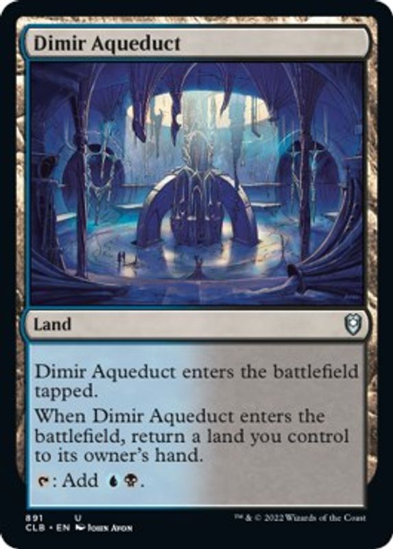 Dimir Aqueduct - 891 - Uncommon