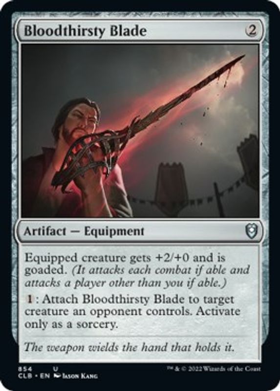 Bloodthirsty Blade - 854 - Uncommon