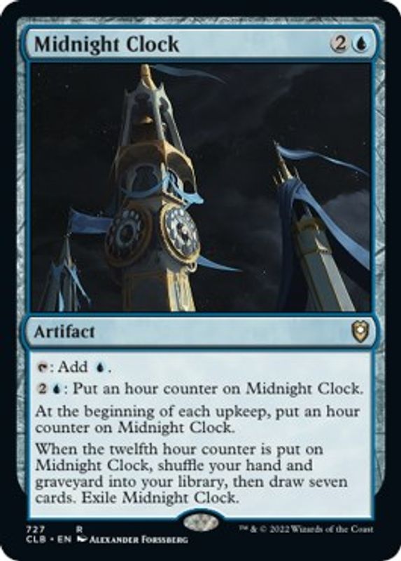 Midnight Clock - 727 - Rare