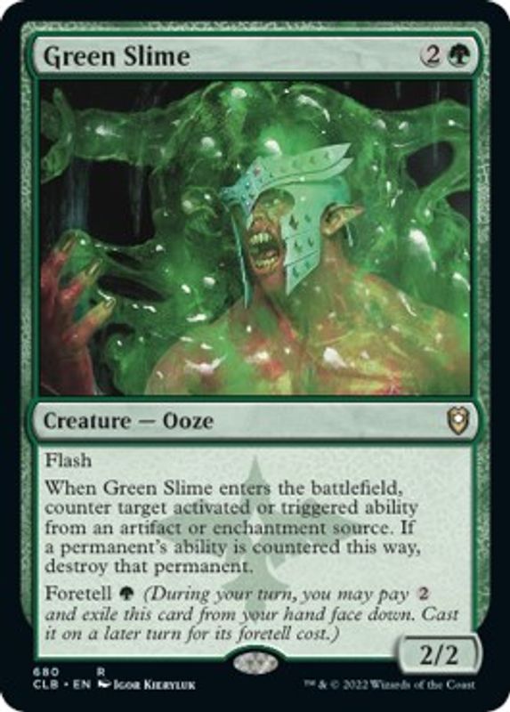 Green Slime - 680 - Rare