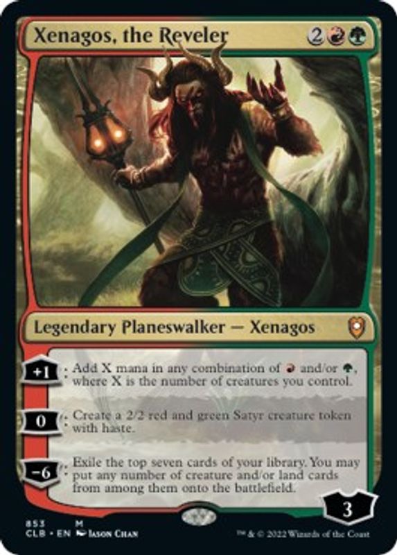 Xenagos, the Reveler - 853 - Mythic